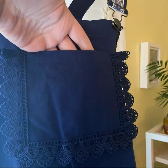 NWT | Listicle Blue Overall Dress - Picture 6 of 7